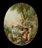 Europese school (XX) - Ritratti in miniatura (da François, Antiek en Kunst