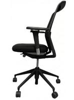 Refurbished Vitra ID Mesh Zwart | Bureaustoel | Ergonomisch, Huis en Inrichting, Verzenden, Zwart, Zo goed als nieuw, Bureaustoel