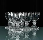 Prachtig lot van 6 antieke kristallen Val Saint Lambert