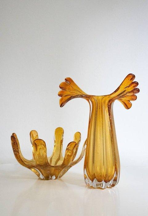 Ribes Atelier - Maryana Iskra - Vaas (2) - Moderne, Antiquités & Art, Antiquités | Verre & Cristal