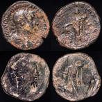 Romeinse Rijk. Grodian III & Commodus. Lot comprising two, Postzegels en Munten