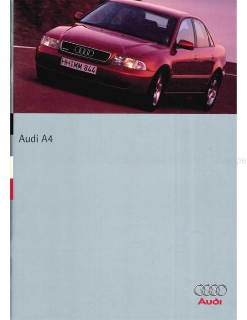 1995 AUDI A4 BROCHURE FRANS, Boeken, Auto's | Folders en Tijdschriften