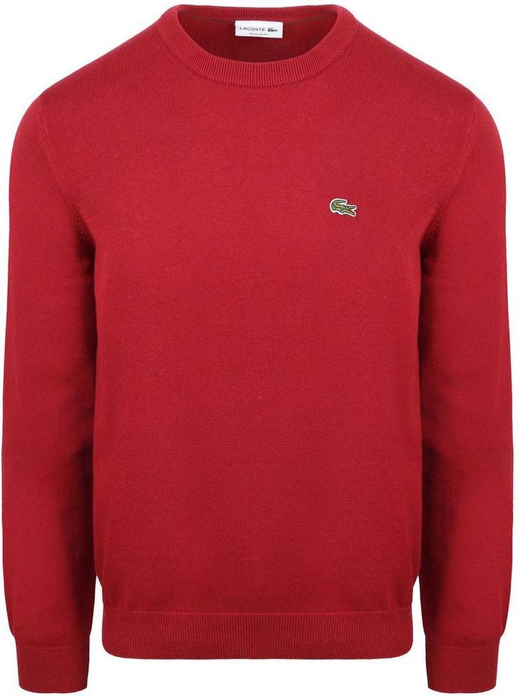 Lacoste Pullover Rood maat Maat 48/50 (M) Heren, Kleding | Heren, Truien en Vesten, Rood, Nieuw, Maat 48/50 (M), Verzenden