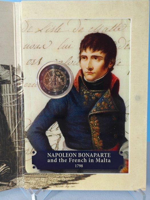 Malte. 2 Euro 2023 Copernico + Francesi a Malta (2, Postzegels en Munten, Munten | Europa | Euromunten