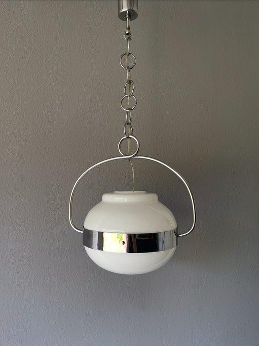 Kroonluchter - Modern Italiaans design 60 - Glas, Antiek en Kunst, Antiek | Verlichting