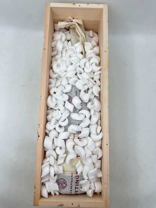 Taittinger, Brut Reserve - Champagne Brut - 1 Dubbele, Verzamelen, Wijnen