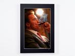 Arnold Schwarzenegger, Smoking Cigare - Fine Art Photography