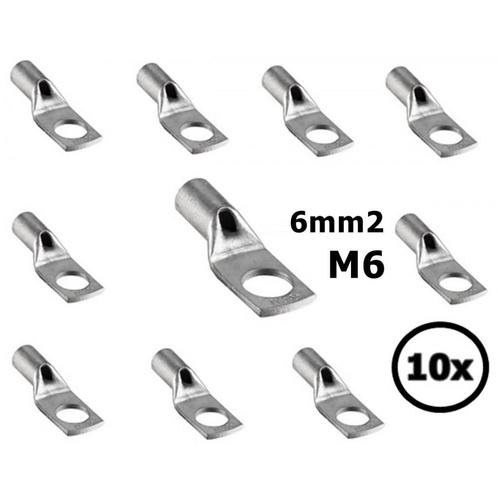 Eland Cables 6 mm2 kabelschoen M6 - Enkel  (10x set), Doe-het-zelf en Bouw, Zonnepanelen en Toebehoren, Nieuw, Verzenden