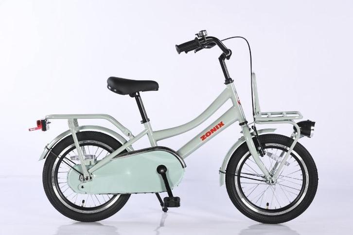 Zonix Meisjesfiets 16 Inch Mint Grey Kinderfiets Transport, Vélos & Vélomoteurs, Vélos | Filles, Enlèvement ou Envoi