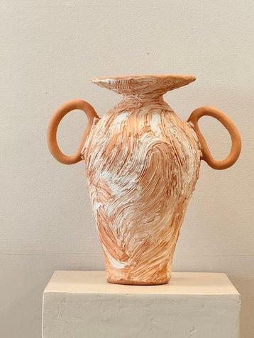 Lea Studios - Sculpture, Vento Erosione - 34 cm - Faïence