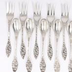 Alex Meijer - Taartvork - Koffielepel - Ménagère (12) -, Antiek en Kunst