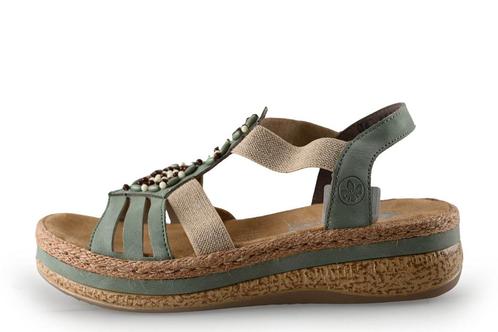 Rieker Sandalen in maat 38 Groen | 5% extra korting, Kleding | Dames, Schoenen, Groen, Gedragen, Sandalen of Muiltjes, Verzenden