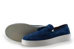 Manfield Loafers in maat 43 Blauw, Kleding | Heren, Schoenen, Loafers, Manfield, Zo goed als nieuw, Verzenden