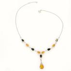 Sans prix de réserve - Collier avec pendentif Argent - ambre