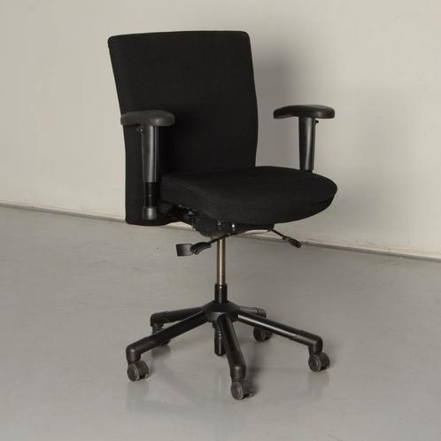 Interstuhl A123 bureaustoel, zwart , 3D armleggers, Huis en Inrichting, Bureaustoelen, Ophalen of Verzenden