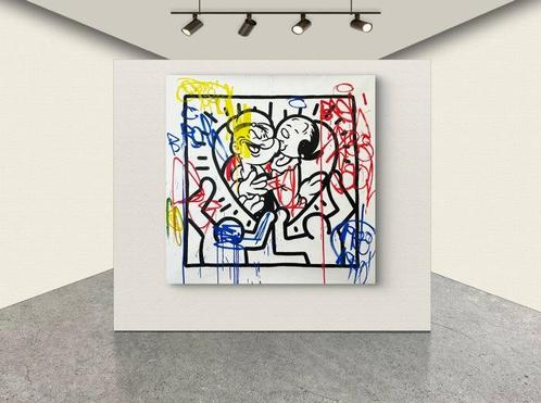 Freda People (1988-1990) - Love Love, Antiek en Kunst, Kunst | Schilderijen | Modern