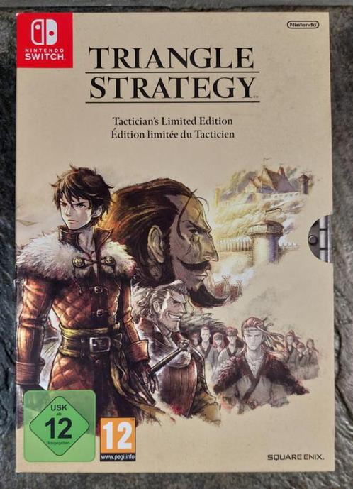 Triangle Strategy Tacticians limited edition (nintendo, Games en Spelcomputers, Games | Overige, Ophalen of Verzenden