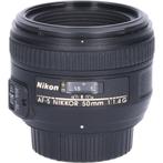 Tweedehands Nikon AF-S 50mm f/1.4G CM4779, Overige typen, Ophalen of Verzenden