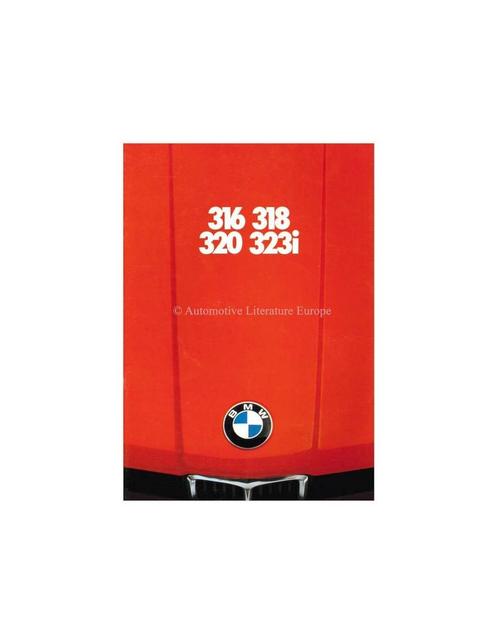 1979 BMW 3 SERIE BROCHURE DUITS, Livres, Autos | Brochures & Magazines, Enlèvement ou Envoi