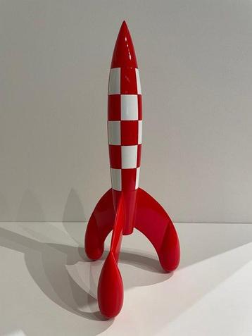 Tintin - 1 Statuette Moulinsart 46949 - La Fusée - 30 cm beschikbaar voor biedingen