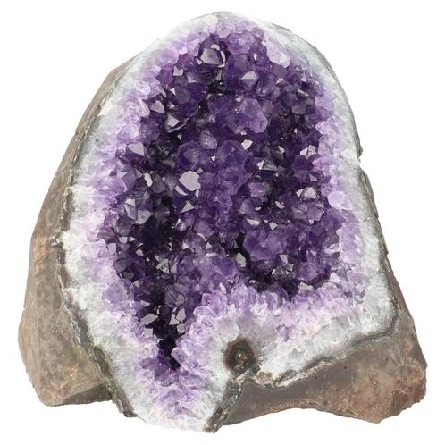 Amethist Cluster Nr 150 - 1333 gram - Kerkje, Handtassen en Accessoires, Edelstenen, Nieuw, Verzenden