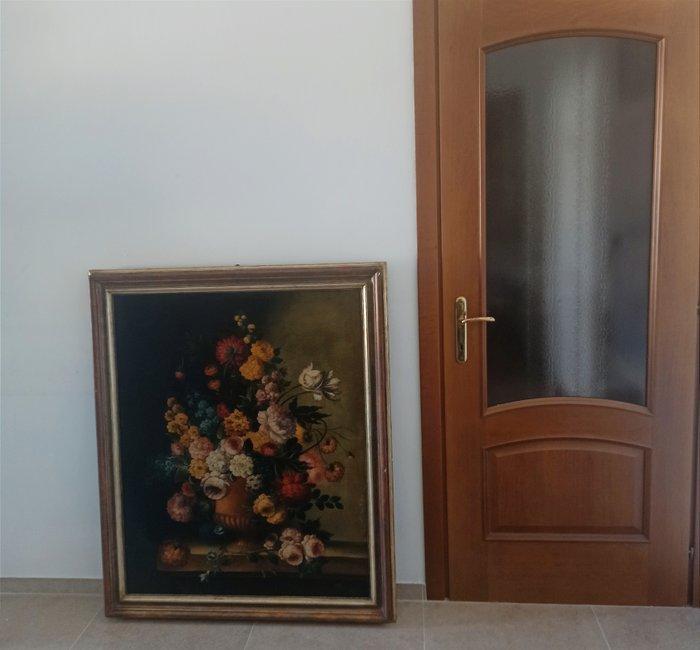 Scuola italiana (XIX-XX) - Trionfo di fiori, Antiek en Kunst, Kunst | Schilderijen | Klassiek
