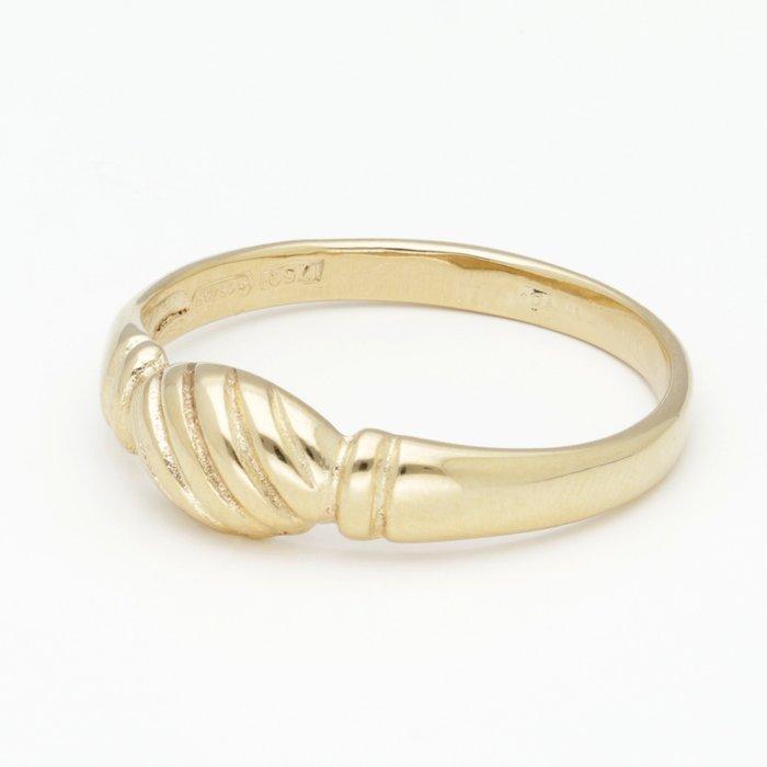 Ring - 18 karaat Geel goud, Handtassen en Accessoires, Ringen