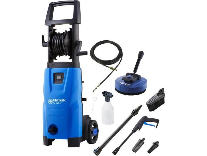 Nilfisk C 125.7 PAD X-TRA EU - Hogedrukreiniger - 125 bar, Huis en Inrichting, Woonaccessoires | Overige, Nieuw, Verzenden