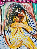 Hrasarkos (1975) - La mère éternelle-Peinture Acrylique