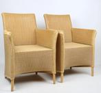 Lloyd Loom - Fauteuil - Hout, Kool riet - Set van twee