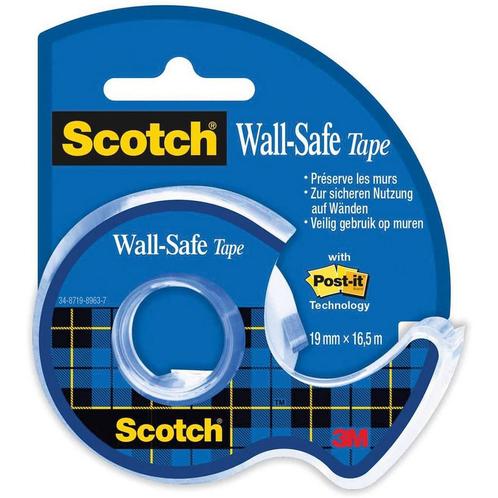 Scotch Wall-Safe tape ft 19 mm x 16,5 m, op blister, Huis en Inrichting, Woonaccessoires | Overige