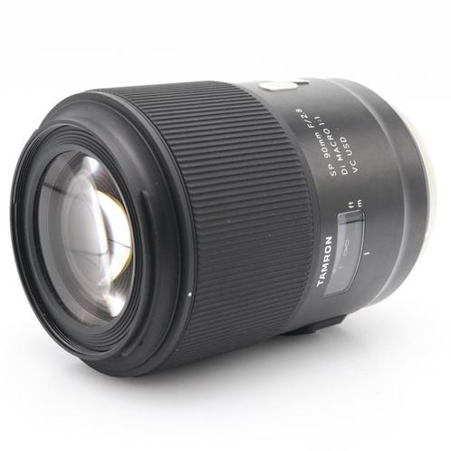 Tamron SP 90mm F/2.8 Macro Di VC USD (F017) Nikon occasion, Audio, Tv en Foto, Foto | Lenzen en Objectieven, Zo goed als nieuw