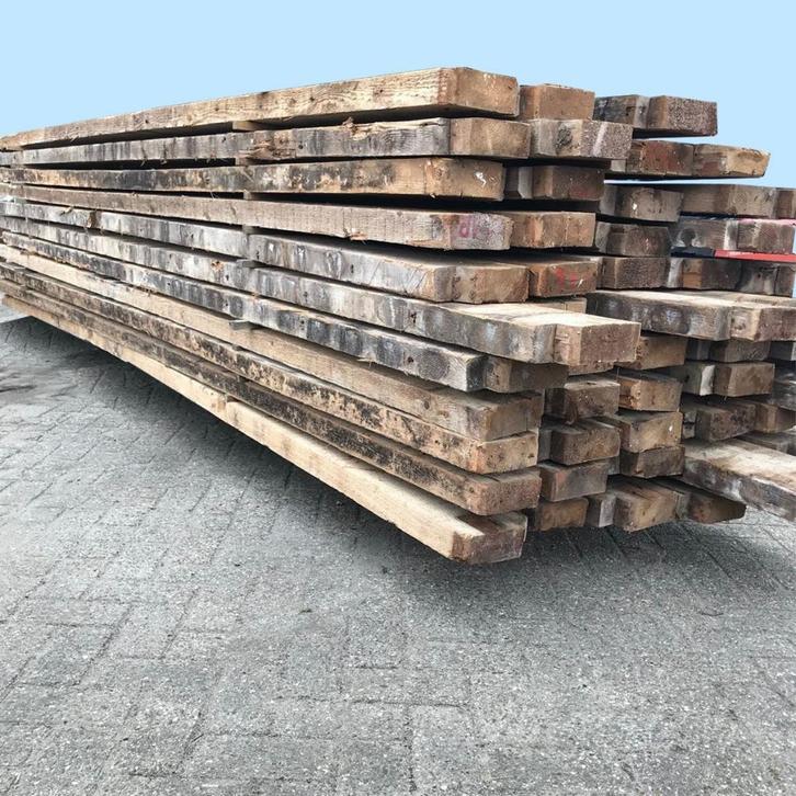 Gebruikt Balkhout Platen Dakbeschot Vloerdelen Underlayment, Jardin & Terrasse, Poteaux, Poutres & Planches