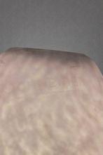 Schneider – Art Deco Lamp Vase / Night Light – Thick Mauve