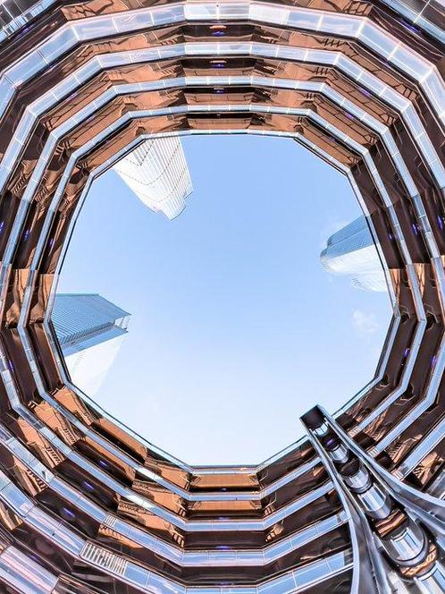 Fabio Accorrà - Eyes to the sky in New York, Antiek en Kunst, Kunst | Schilderijen | Modern