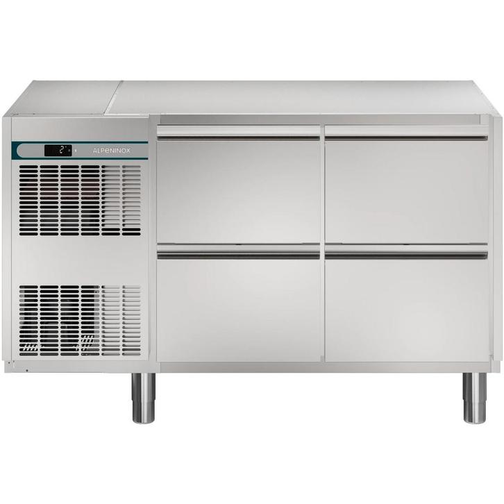 Koelwerkbank | 290L | 4 Laden (1/1 GN) | -2°C/+10°C |, Zakelijke goederen, Horeca | Keukenapparatuur, Nieuw in verpakking, Verzenden