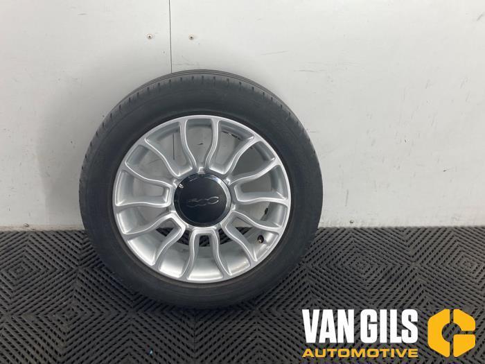 Velg + Band Fiat 500 O315339, Auto-onderdelen, Ophanging en Onderstel