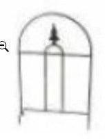 Metalen frame Zwaar Vensterbankguirlande raamscherm, Hobby en Vrije tijd, Knutselen, Nieuw