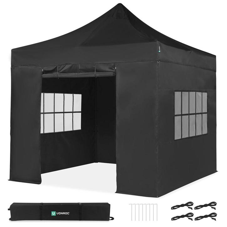 Partytent - 3x3m - Premium easy-up Partytent | set incl., Tuin en Terras, Partytenten, Nieuw, Verzenden