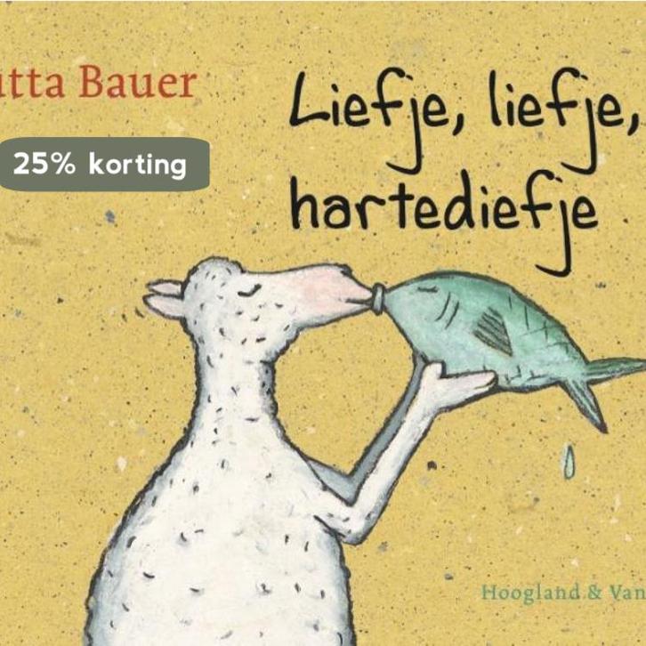 Liefje, liefje, hartediefje 9789089671851 Jutta Bauer, Boeken, Kinderboeken | Jeugd | 13 jaar en ouder, Gelezen, Verzenden
