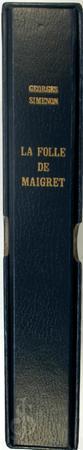 La Folle de Maigret [E.O. tirage de luxe, no. 10/110], Livres, Langue | Langues Autre, Envoi