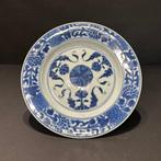 Bord (2) - Porselein - set Kangxi blauw wit bord