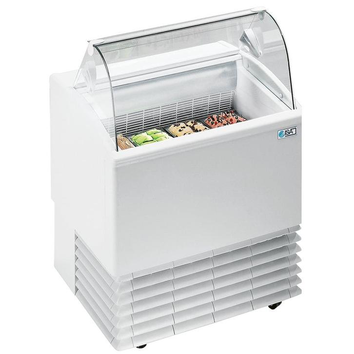 Schepijsvitrine | ISETTA | 245L | 4x 5L | -14°C/-16°C |, Zakelijke goederen, Horeca | Keukenapparatuur, Nieuw in verpakking, Verzenden