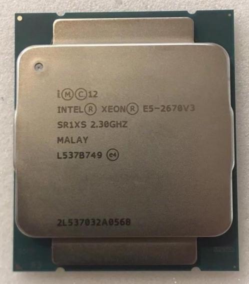 Intel Xeon Processor 12C E5-2670 v3 (30M Cache, 2.30 Ghz), Computers en Software, Desktop Pc's