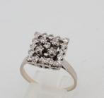 Zonder minimumprijs - Ring - 18 karaat Witgoud Diamant, Nieuw
