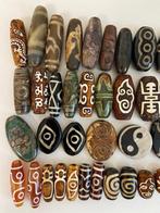 Agaat Mineralencollectie - Hoogte: 40 mm - Breedte: 14 mm-, Verzamelen