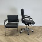 Complete set Mobilex Italy design bureaustoel en, Ergonomisch, Gebruikt, Grijs, Bureaustoel