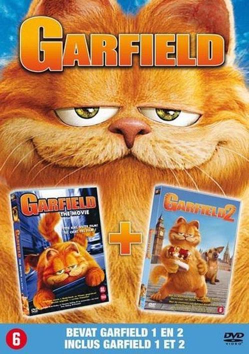 Garfield 1 en 2 (dvd tweedehands film), CD & DVD, DVD | Action, Enlèvement ou Envoi