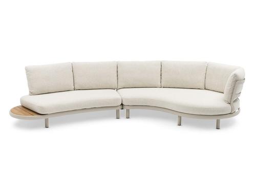 Tailor - Velvet Bloom loungebank Bouclé chaise links SALE |, Tuin en Terras, Tuinsets en Loungesets