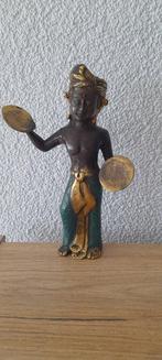 Figurine - Balinese tempel dansers en muzikant (2) - Bronze